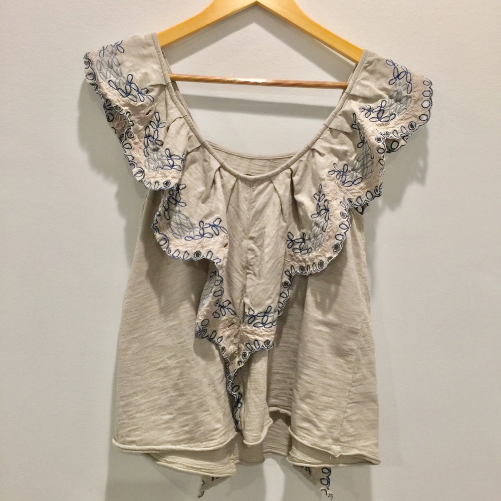 Umgee Ruffle Sleeveless Top - Picture 3 of 7